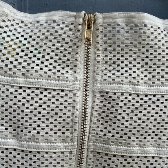 Endless Rose Taupe Mesh Mini Skirt, size S - Picture 4 of 10